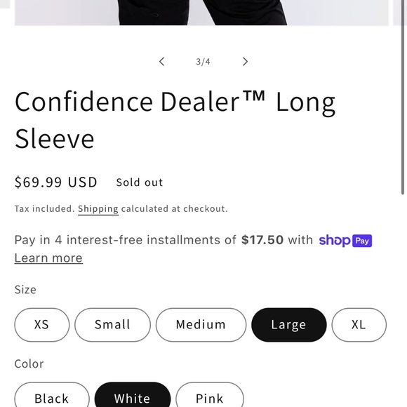 Confidence Dealer long sleeves T shirt - Picture 3 of 3